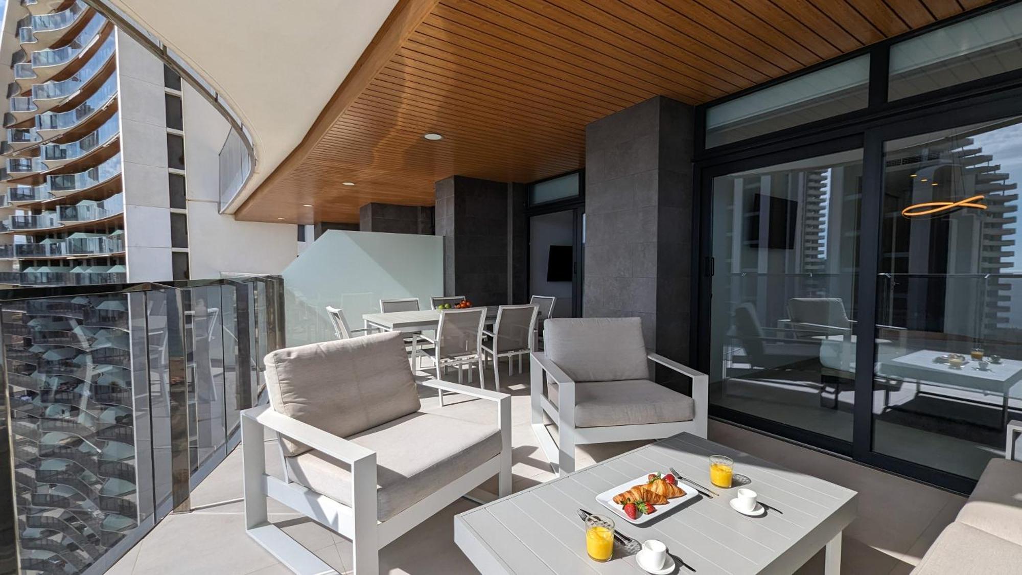 Sunset Waves Luxury Apartment Μπένιντορμ Εξωτερικό φωτογραφία